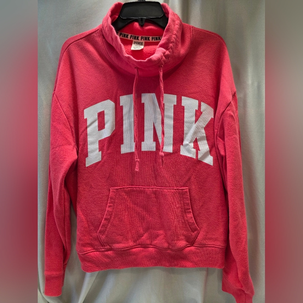 Victoria's Secret Pink Oversized Long Sleeve Hoodie